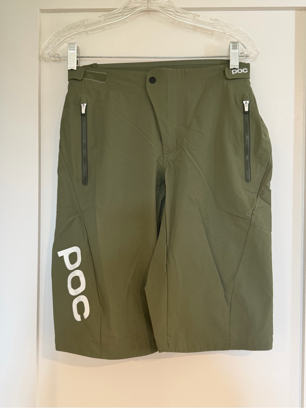 POC Men’s Olive Green Athletic Bike Shorts